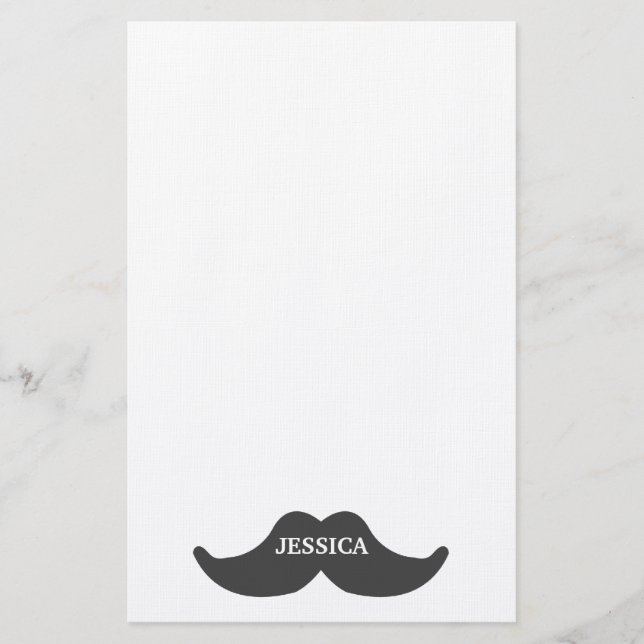 Papelería Mustache (Anverso)