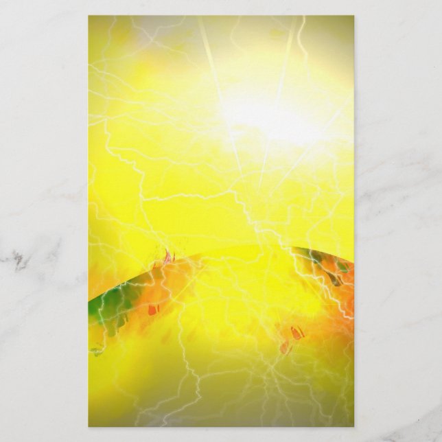 Papelería Nace una estrella - Arte digital de ciencia ficció (Anverso)