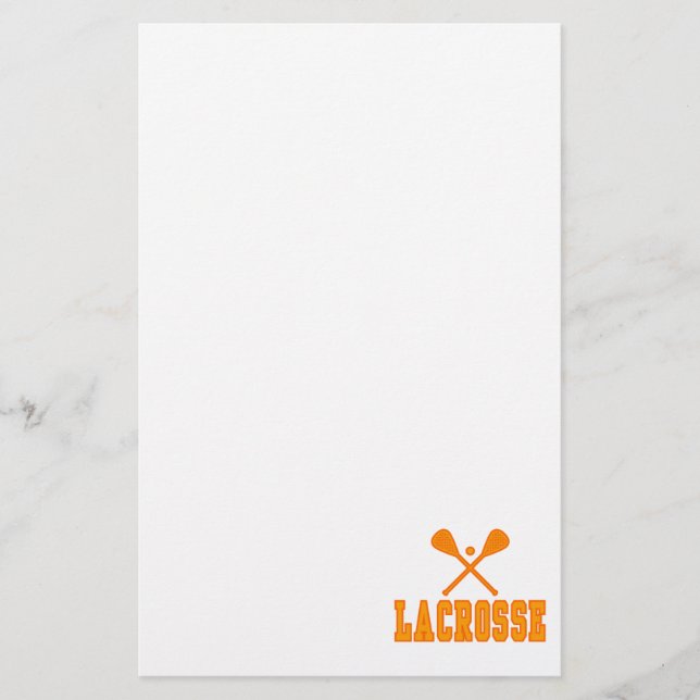 Papelería Naranja de LaCrosse (Anverso)