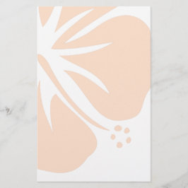 Papelería Naranja Hibiscus