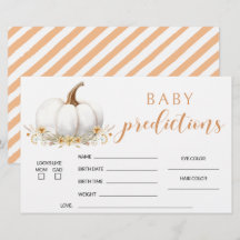 Naranja nuestras pequeñas predicciones de calabaza