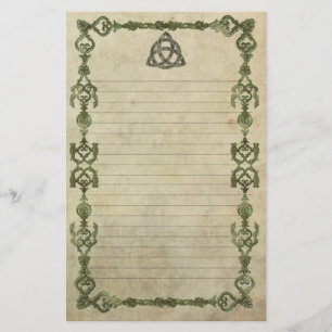 Papelería Natural de Triquetra alineado
