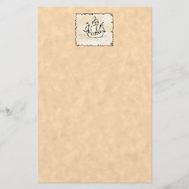 Papelería Nave de pirata (Anverso)