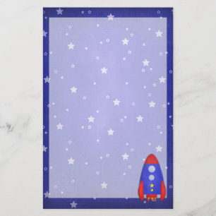 Papelería Nave de Rocket inmóvil