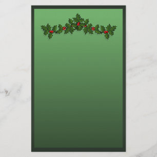 Papelería Navidad del acebo