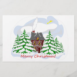 Papelería Navidad llegando a casa de la familia