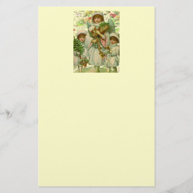 Papelería Navidades Angel (Anverso)