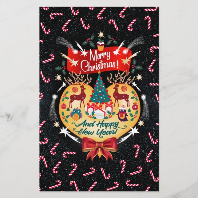 Papelería Navidades Candies (Anverso)