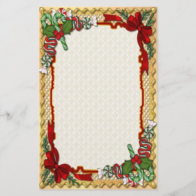 Papelería Navidades Candy (Anverso)