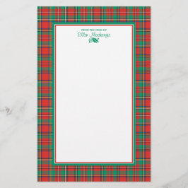 Papelería Navidades clásicos colocados en forma personalizad