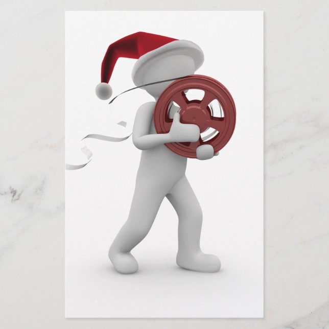 Papelería navidades de hollywood (Anverso)