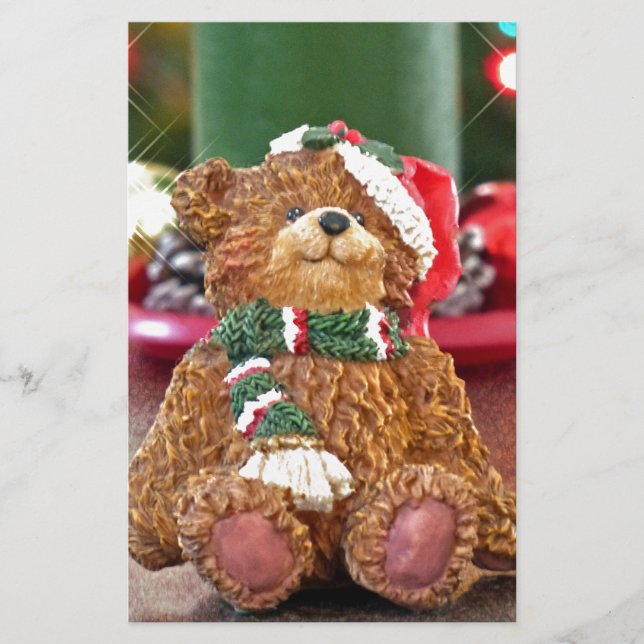 Papelería Navidades de Little Bears (Anverso)