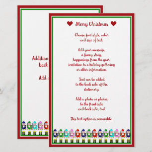 Papelería Navidades de soldados desnudistas