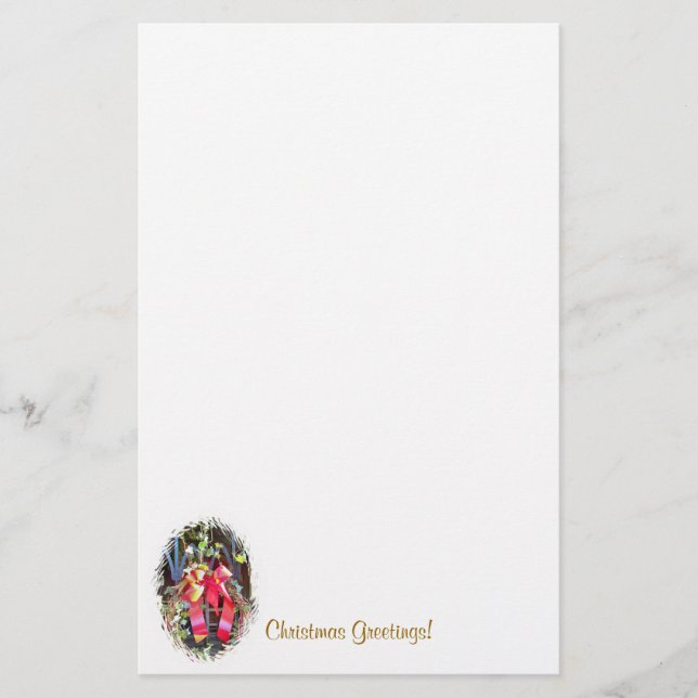 PAPELERÍA NAVIDADES GARLAND (Anverso)