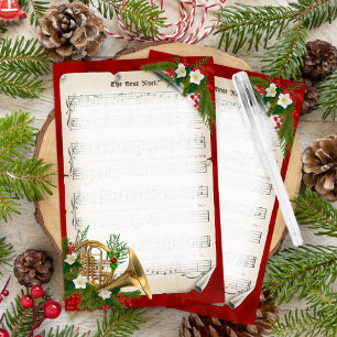 Papelería Navidades musicales del Cuerno de Francia