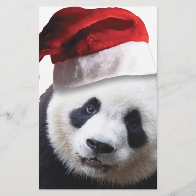 Papelería Navidades Panda Bear (Anverso)