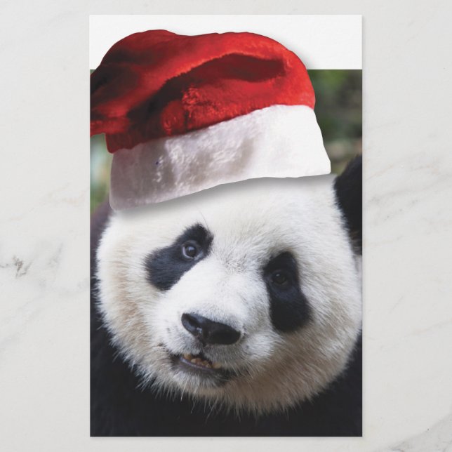 Papelería Navidades Panda Bear (Anverso)