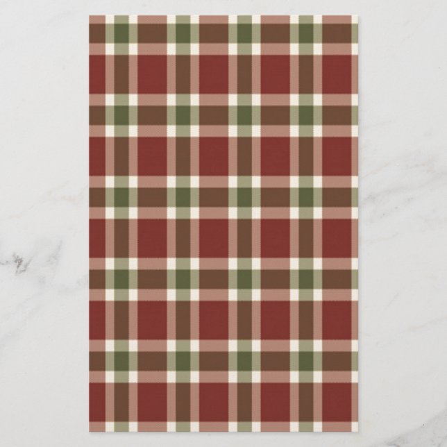 Papelería navidades-plaid (Anverso)