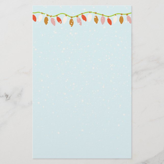 Papelería Navidades retro (Anverso)