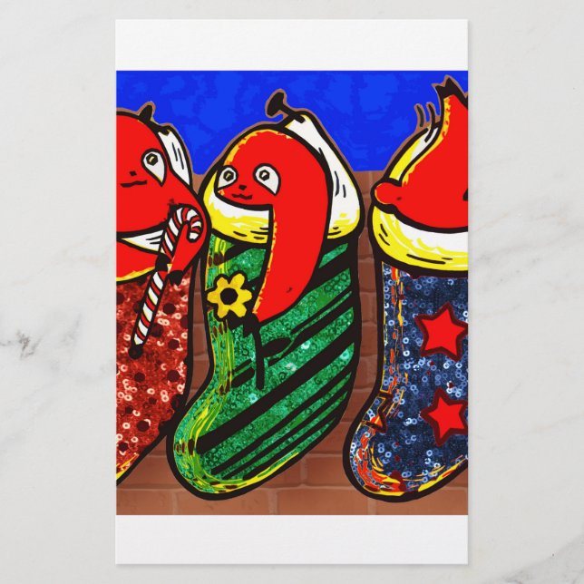 Papelería navidades sloth (Anverso)