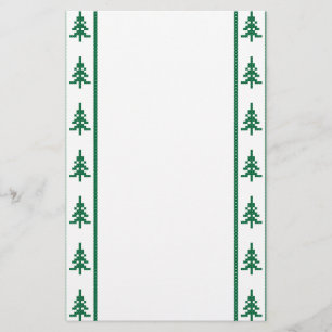 Papelería Navidades trazan árboles