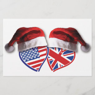 Papelería Navidades UK Estados Unidos Patriotismo Heats