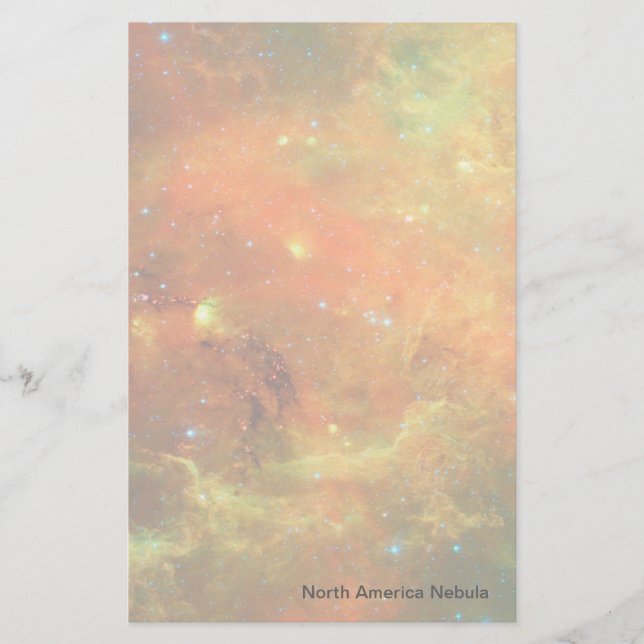 Papelería Nebulosa de Norteamérica (Anverso)