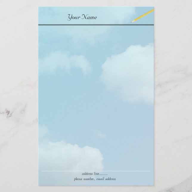 Papelería Negocios, escuela, oficina. (Anverso)