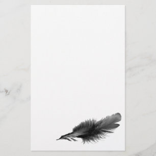 Papelería Negro de la pluma