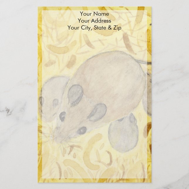 Papelería Nido del ratón (Anverso)