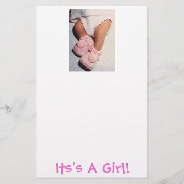 Papelería Niña/Invitación (Anverso)