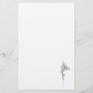Papelería No. 3 curva en un inmóvil