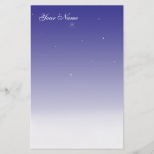 Papelería Noche del invierno de Stary inmóvil