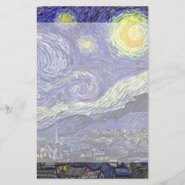 Papelería Noche estrellada de Vincent van Gogh