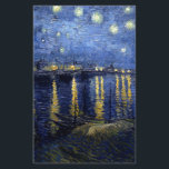Papelería Noche Van Gogh Starry Sobre Rhone<br><div class="desc">Un diseño perfecto que funcionará en los negocios o en la vida privada. Un aspecto sencillo,  minimalista y perfecto. Solo por ti.</div>