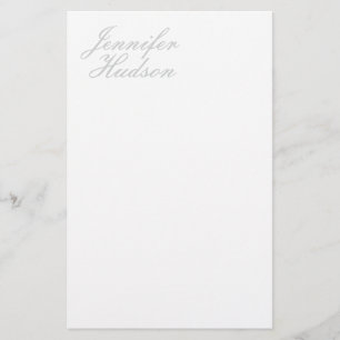 Papelería Nombre de caligrafía moderna minimalista profesion