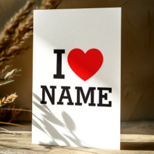 Papelería Nombre del corazón