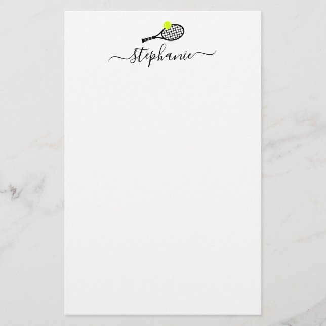 Papelería Nombre personalizado del guión del guión del guión (Anverso)