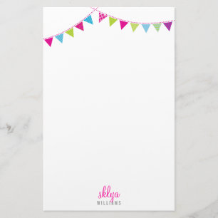 Papelería NOTA PERSONAL lindo lima acuático lima luminoso ro