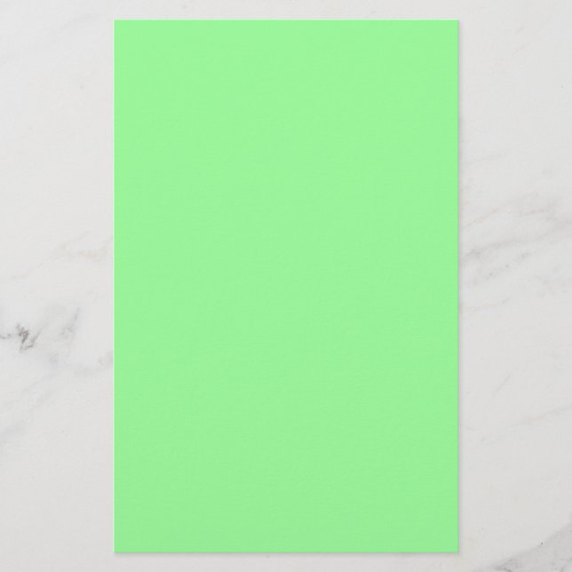 Papelería Nota verde de Apple (Anverso)