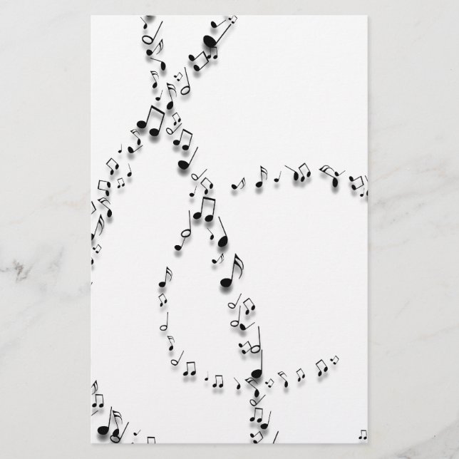 Papelería Notas Clef (Anverso)