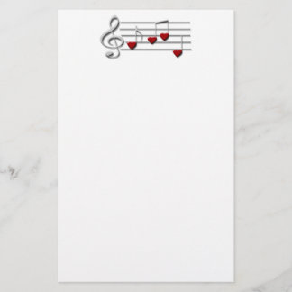 Papelería notas de música