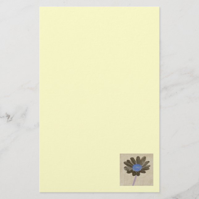 Papelería Notepaper Neutral Daisy (Anverso)