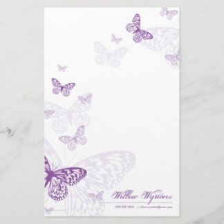 Papelería NOTEPAPER PERSONALIZADO :: mariposas 3P