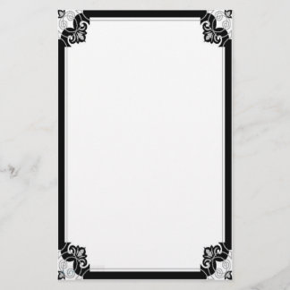 Papelería Nouveau Noir inmóvil