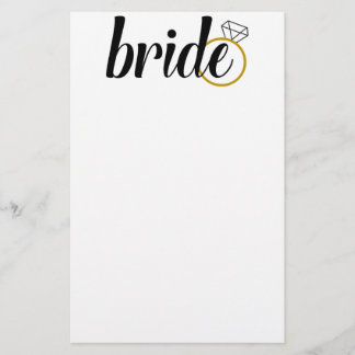 Papelería Novia con anillo