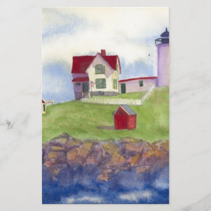 Papelería Nubble Light House York Maine