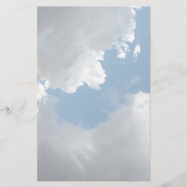 Papelería nubes (Anverso)