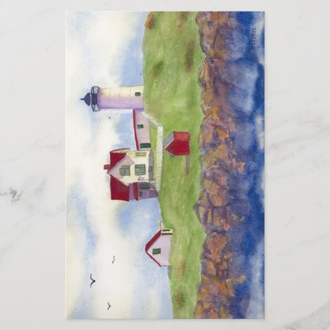 Papelería nubes de verano (Anverso)