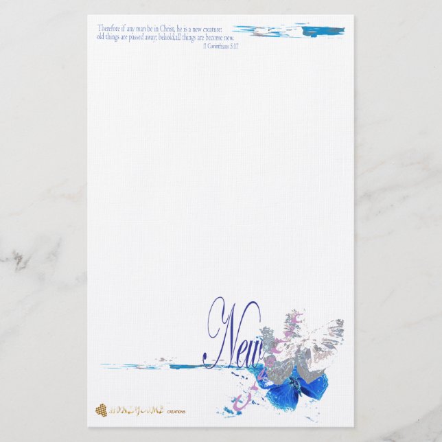 Papelería Nueva creación de los EFECTOS DE ESCRITORIO (Anverso)